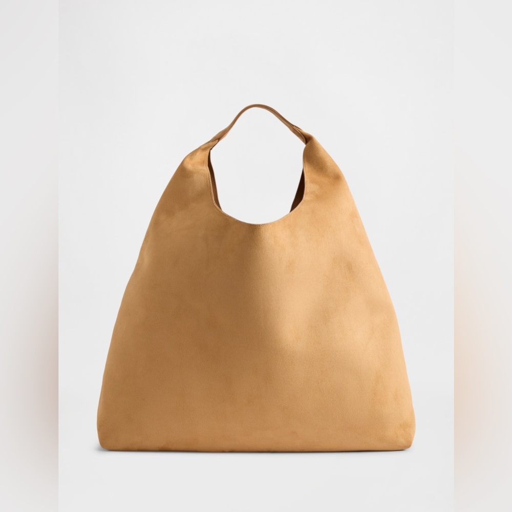 Gap Vegan Suede Slouchy Tote Bag